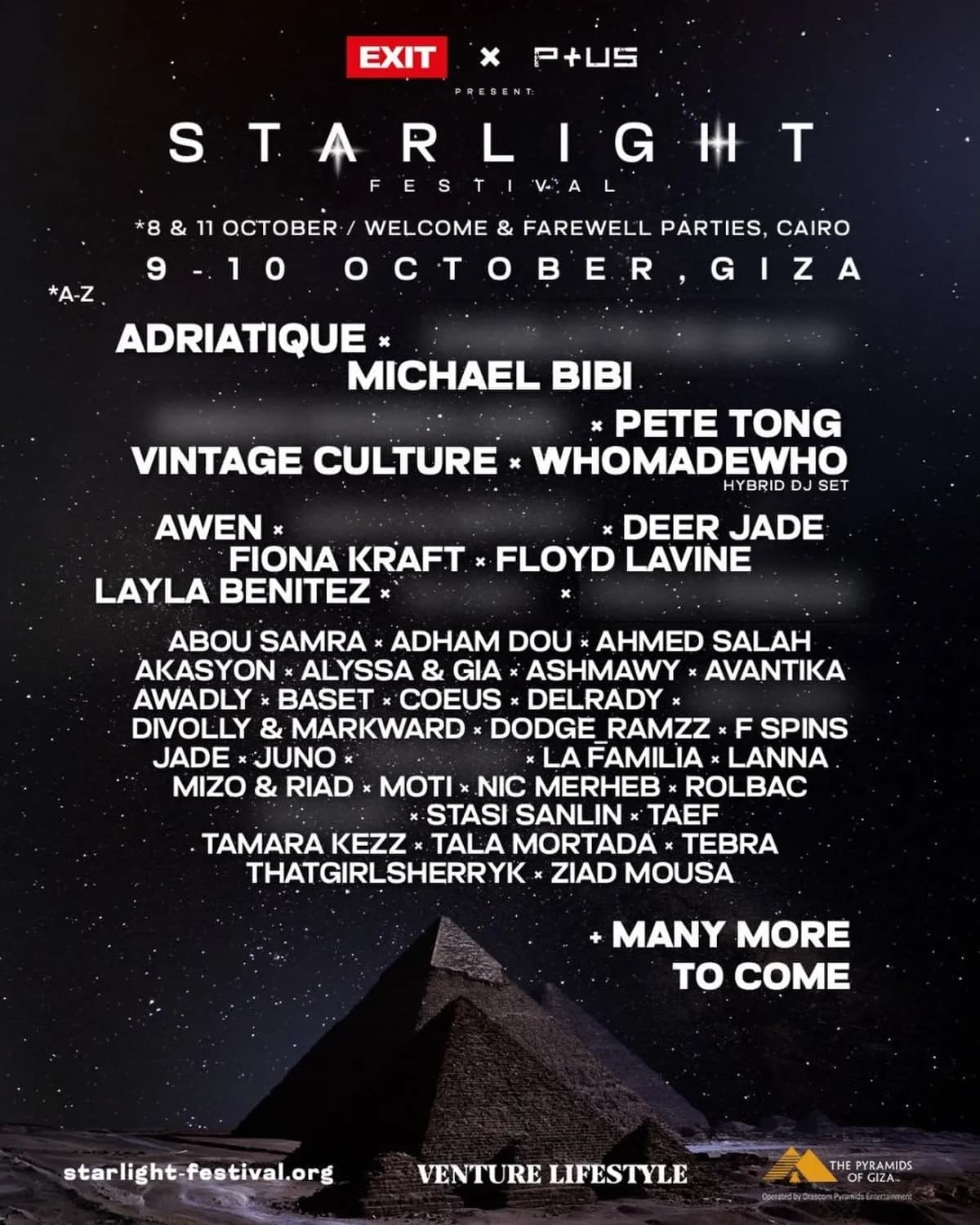 Article cover: The Pyramids Of Giza Just Became A Festival Venue